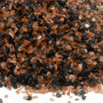 Glasgranulaat 0.8-1.2 - Signal & copper brown & black