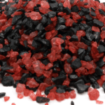 Glasgranulaat 1.2-3.0 - Black & red