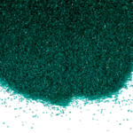 Glasgranulaat <0.4 Fine Blue Green 6004